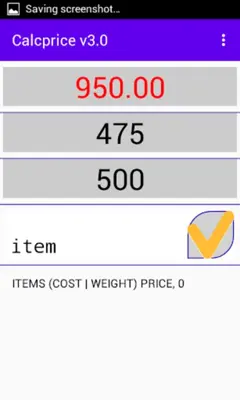 Calculator calc price android App screenshot 9