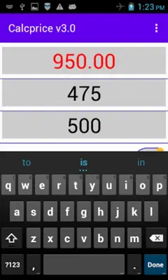 Calculator calc price android App screenshot 10